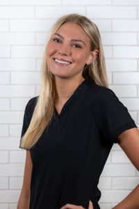 Dental hygienist Allie Blanchard